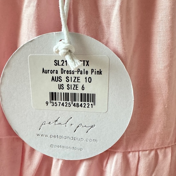 Petal & Pup pink maxi dress size 6 nwt - Picture 3 of 4